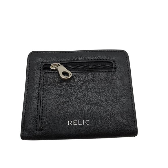 Relic Black Leather RFDI Wallet With Bird & Cat Design For Women - Picture 2 of 3